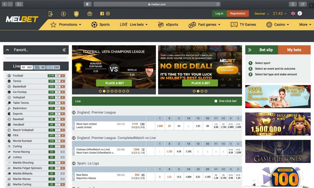 Depositing Funds and Withdrawing Money from Melbet