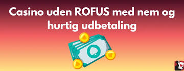 Spille online uden ROFUS – Find dine favorit casinospil