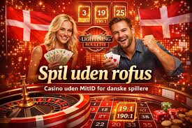 Live Casinoer Uden Rofus En Guidet Tur til Spiloplevelser Uden Besvær